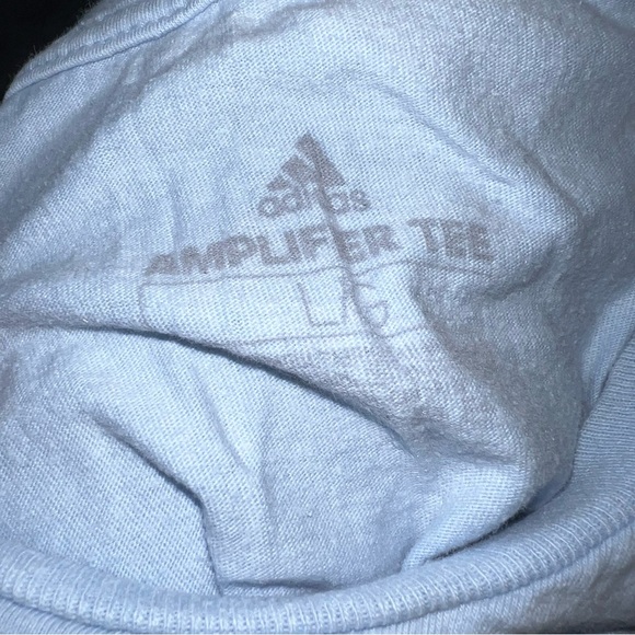 Adidas - Light Blue T-Shirt - Large - Picture 4 of 4